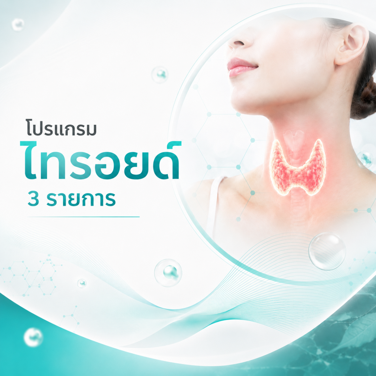 โปรแกรมไทรอยด์ 3 รายการ โปรแกรมไทรอยด์ 3 รายการ